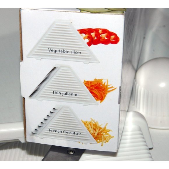 Farberware Mandoline Slicer Slice, Cut, Julienne Vegetables Fruits, Cheese, More - Picture 5 of 5